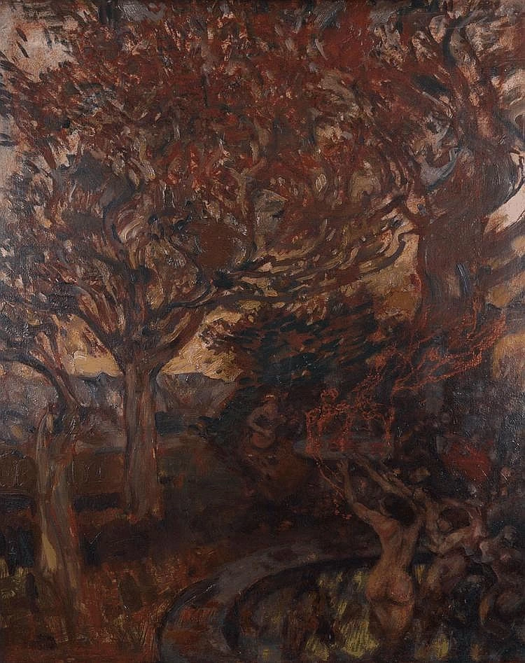 Cerimonia nella foresta - attribuito